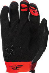 Guantes Fly Lite Blanco/Rojo Niño